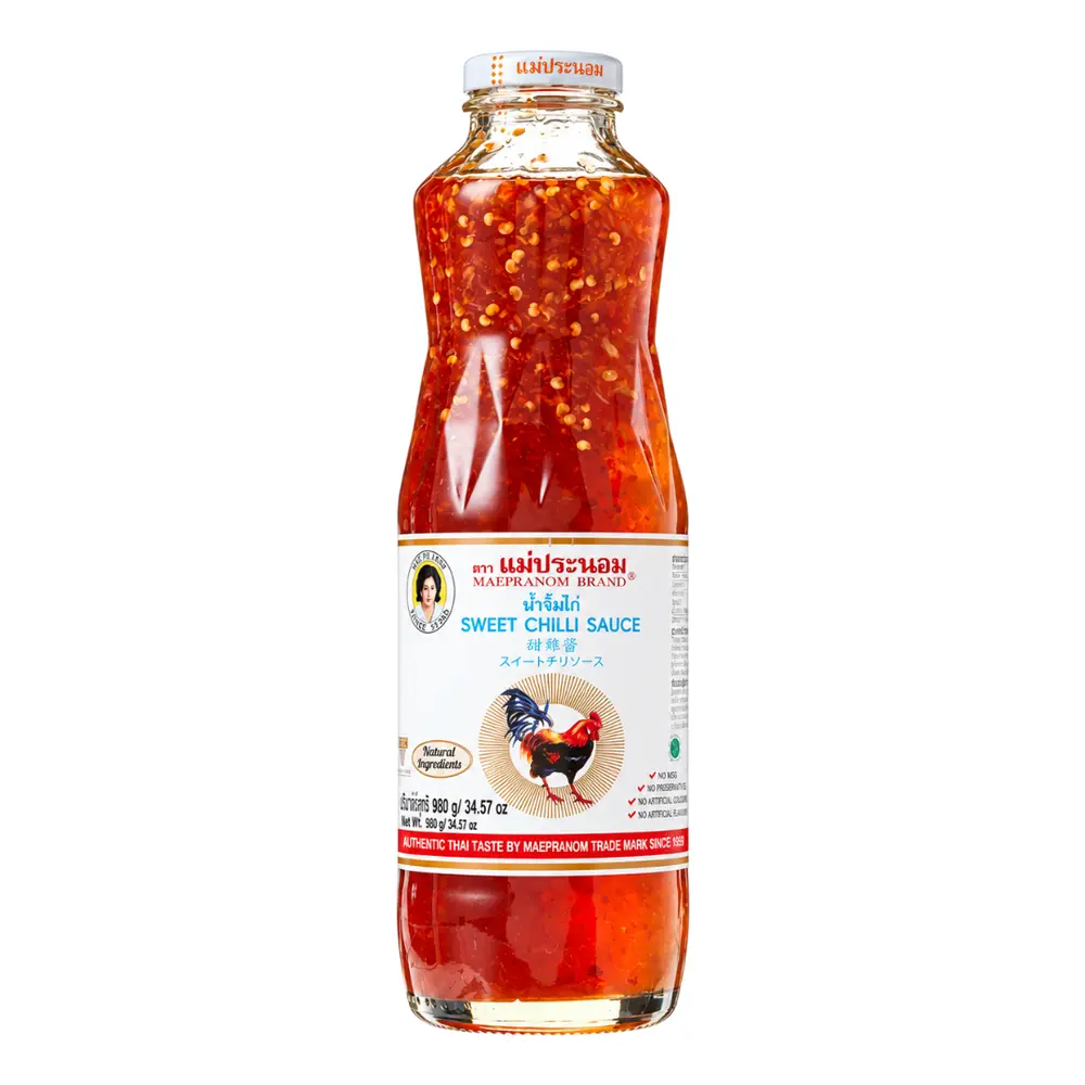 Sốt Cay Ngọt Chấm Gà, Sweet Chili Sauce (980g) - MAE PRANOM